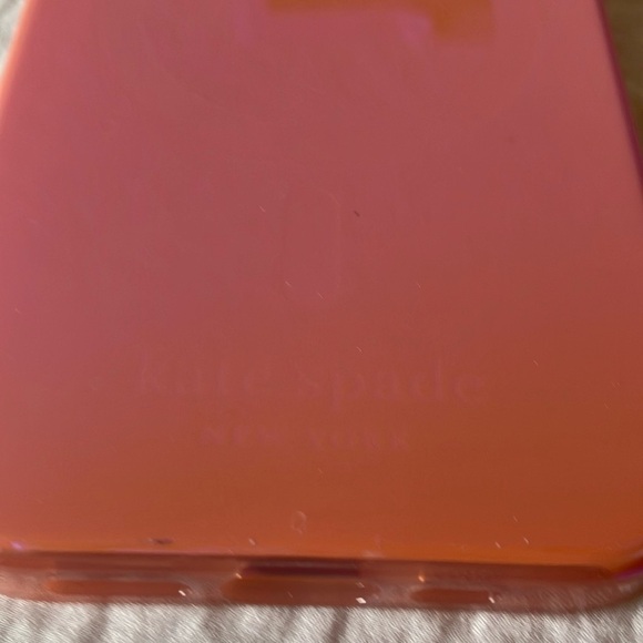 Kate Spade: Pink iPhone 14 Pro Phone Case- Iridescent- high gloss- 10 ft drop - Picture 8 of 16